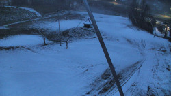 Spodní část sjezdovky skiareálu Karolinka