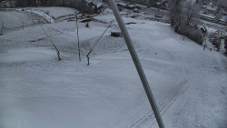 Spodní část sjezdovky skiareálu Karolinka