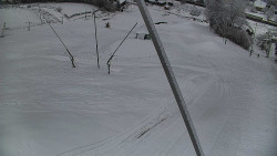 Spodní část sjezdovky skiareálu Karolinka