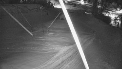 Spodní část sjezdovky skiareálu Karolinka