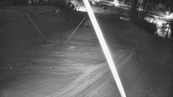 Spodní část sjezdovky skiareálu Karolinka