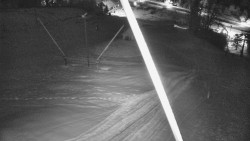 Spodní část sjezdovky skiareálu Karolinka