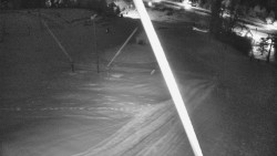 Spodní část sjezdovky skiareálu Karolinka