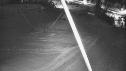 Spodní část sjezdovky skiareálu Karolinka