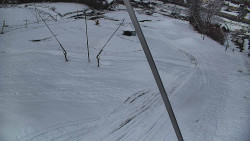 Spodní část sjezdovky skiareálu Karolinka