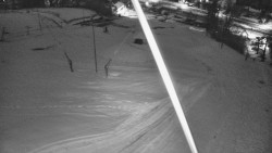 Spodní část sjezdovky skiareálu Karolinka