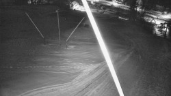 Spodní část sjezdovky skiareálu Karolinka