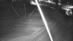 Spodní část sjezdovky skiareálu Karolinka