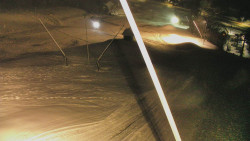 Spodní část sjezdovky skiareálu Karolinka