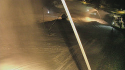 Spodní část sjezdovky skiareálu Karolinka