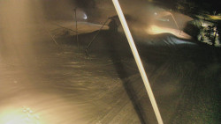 Spodní část sjezdovky skiareálu Karolinka