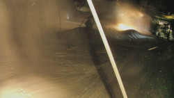 Spodní část sjezdovky skiareálu Karolinka