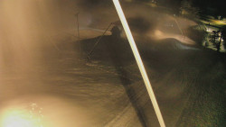 Spodní část sjezdovky skiareálu Karolinka