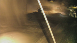 Spodní část sjezdovky skiareálu Karolinka