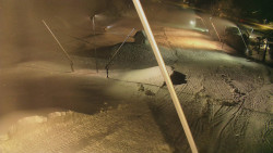 Spodní část sjezdovky skiareálu Karolinka