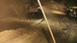 Spodní část sjezdovky skiareálu Karolinka