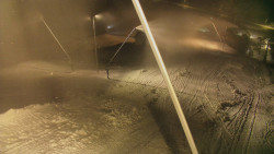 Spodní část sjezdovky skiareálu Karolinka