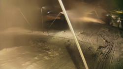 Spodní část sjezdovky skiareálu Karolinka