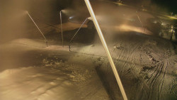 Spodní část sjezdovky skiareálu Karolinka