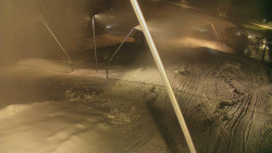 Spodní část sjezdovky skiareálu Karolinka