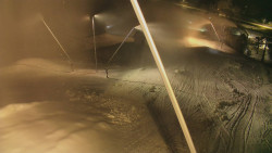 Spodní část sjezdovky skiareálu Karolinka