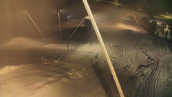 Spodní část sjezdovky skiareálu Karolinka