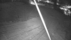 Spodní část sjezdovky skiareálu Karolinka