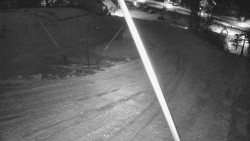 Spodní část sjezdovky skiareálu Karolinka