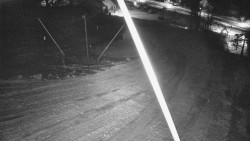 Spodní část sjezdovky skiareálu Karolinka