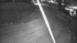 Spodní část sjezdovky skiareálu Karolinka