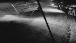 Spodní část sjezdovky skiareálu Karolinka