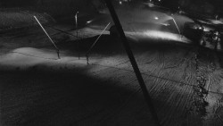 Spodní část sjezdovky skiareálu Karolinka