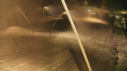 Spodní část sjezdovky skiareálu Karolinka