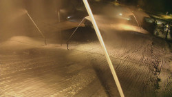 Spodní část sjezdovky skiareálu Karolinka