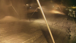 Spodní část sjezdovky skiareálu Karolinka