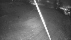 Spodní část sjezdovky skiareálu Karolinka