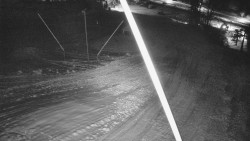 Spodní část sjezdovky skiareálu Karolinka