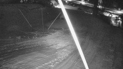 Spodní část sjezdovky skiareálu Karolinka