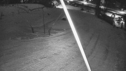 Spodní část sjezdovky skiareálu Karolinka