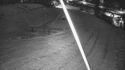 Spodní část sjezdovky skiareálu Karolinka