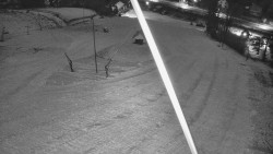 Spodní část sjezdovky skiareálu Karolinka