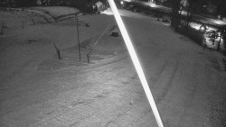 Spodní část sjezdovky skiareálu Karolinka