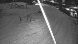 Spodní část sjezdovky skiareálu Karolinka