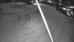 Spodní část sjezdovky skiareálu Karolinka