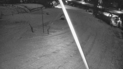 Spodní část sjezdovky skiareálu Karolinka