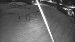 Spodní část sjezdovky skiareálu Karolinka