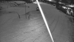 Spodní část sjezdovky skiareálu Karolinka