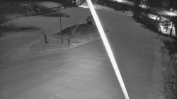 Spodní část sjezdovky skiareálu Karolinka