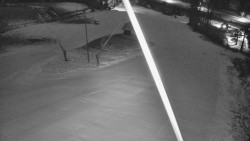 Spodní část sjezdovky skiareálu Karolinka