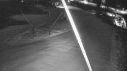 Spodní část sjezdovky skiareálu Karolinka